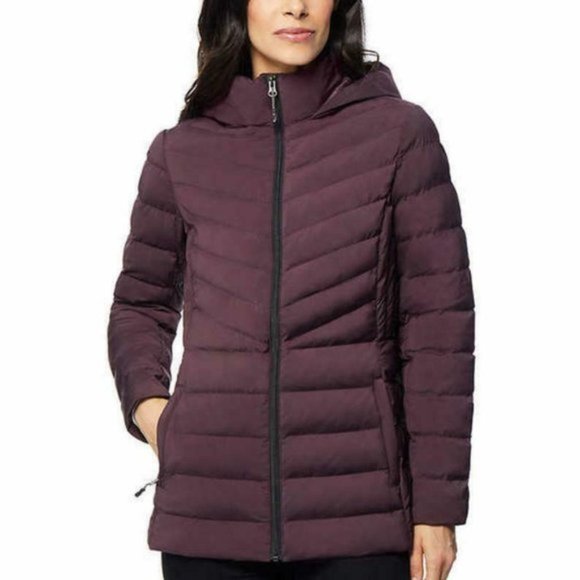 32 Degrees Ladies Hooded Stretch Jacket 